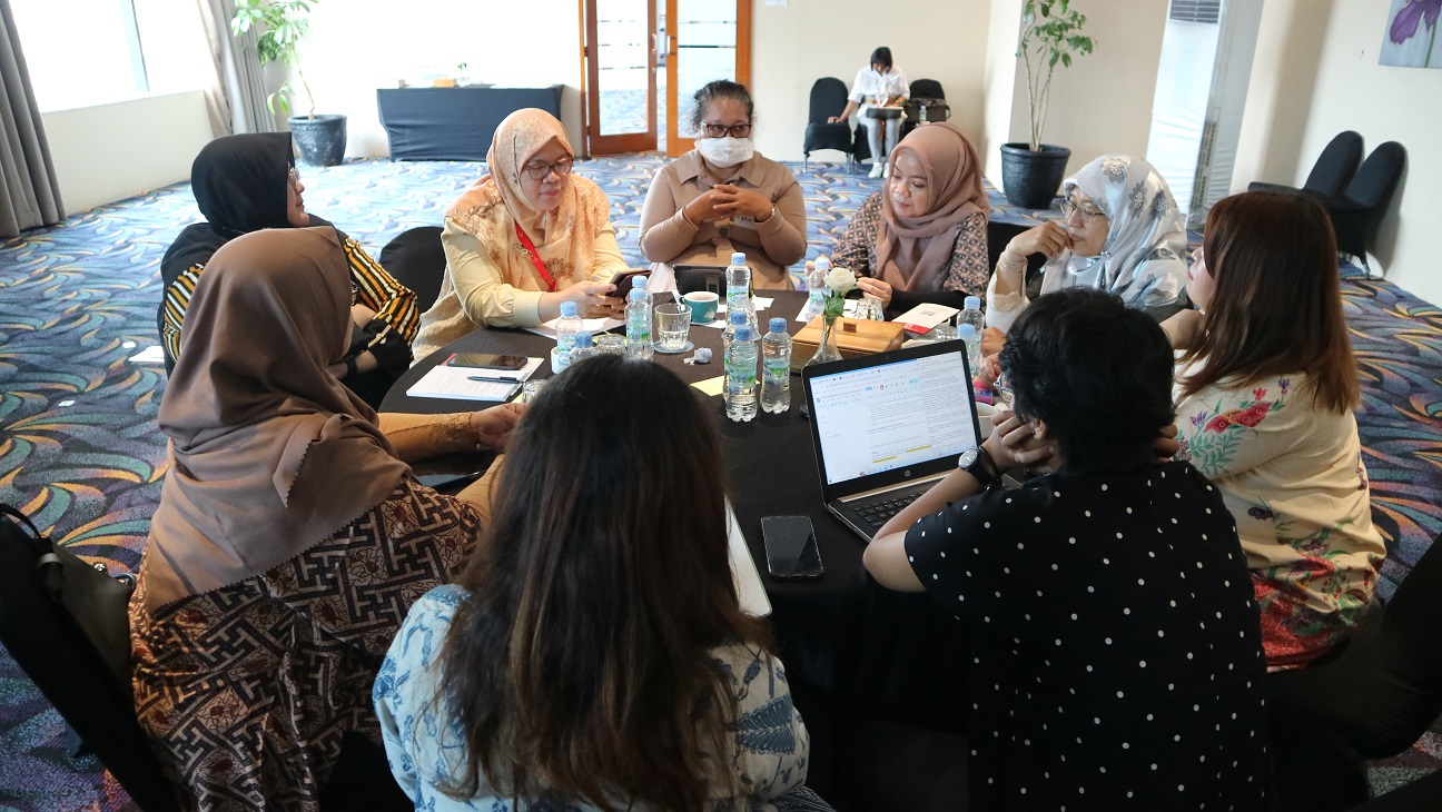 Salah satu dari tiga kelompok FGD